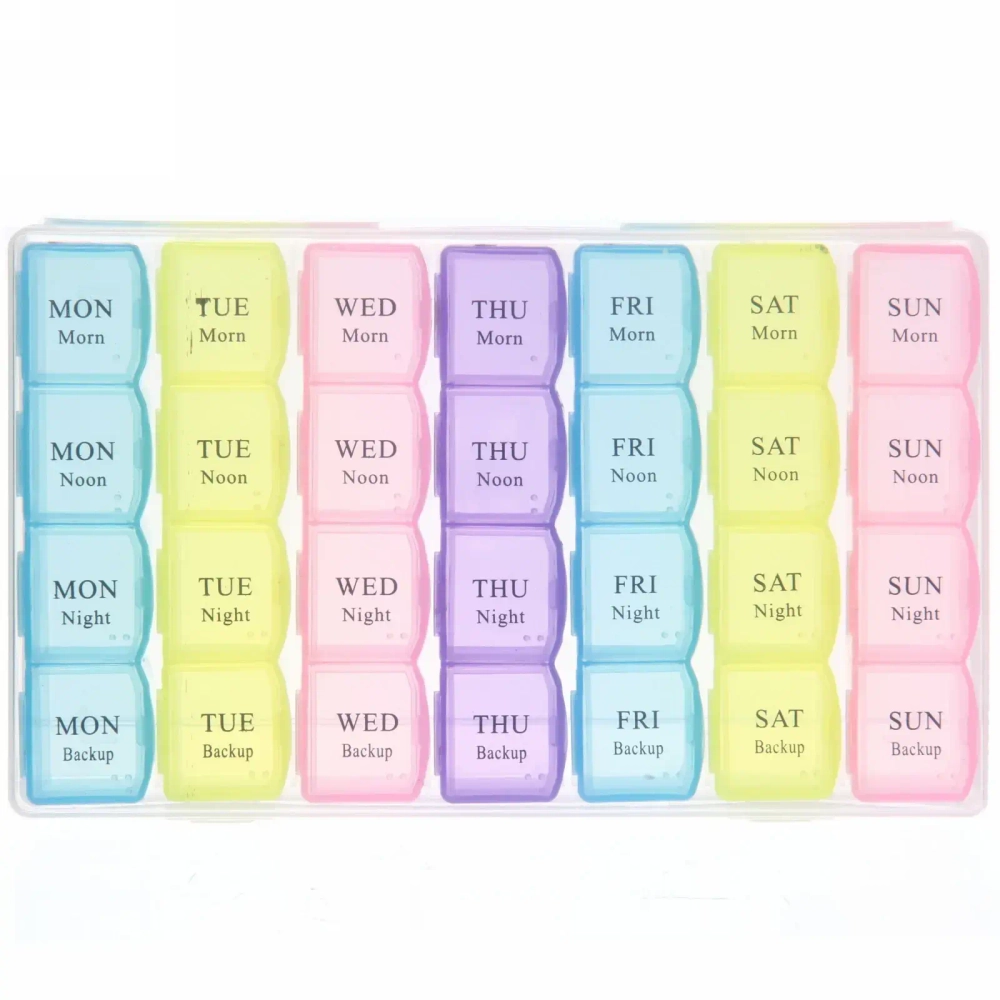 Таблетница - органайзер 28 ячеек «VOSTOKDOM», 18*10.7*2.8см