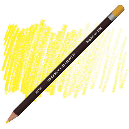 Derwent Coloursoft. C040 Deep Cadmium Yellow