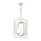 Подвесная люстра Lumina Deco Indivia LDP 1238-2 CHR