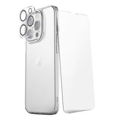 Набор Uniq Bundle 360 (Lifepro Xtreme +Optix glass +Camera lens) для iPhone 15 Pro Max (IP6.7PLPRXCLR(2023)-BUNCLR) прозрачный