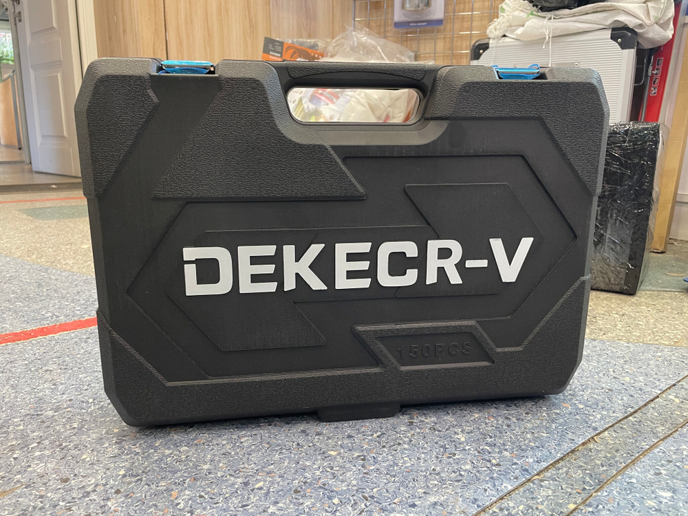 Набор (150 предмета) инструмента Dekecr-v, в черном кейсе