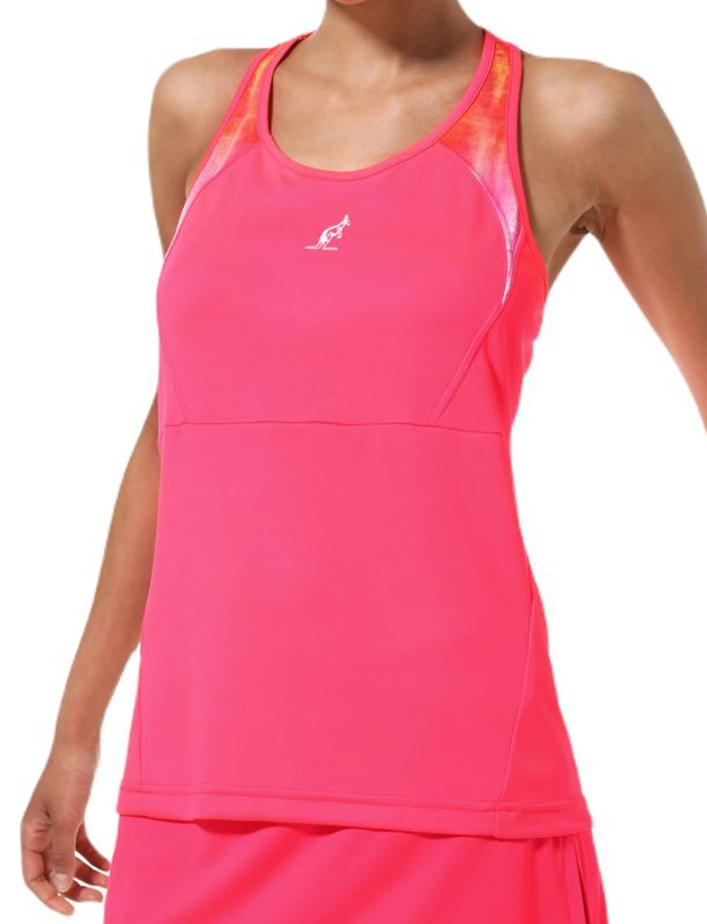 Женский теннисный топ Australian Skin Blaze Ace Tank - психо-красный