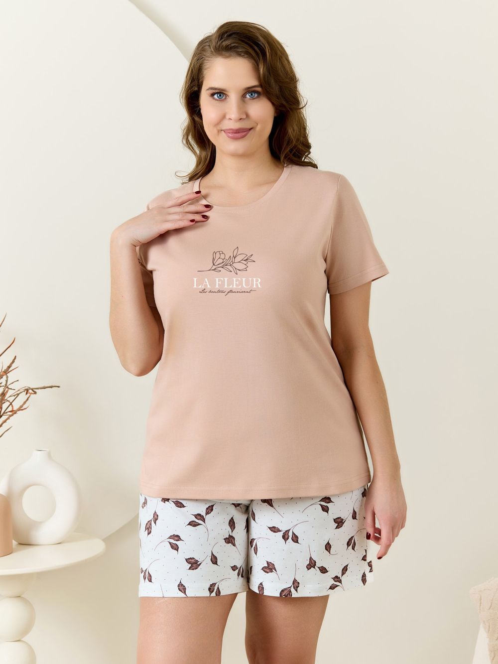 Пижама Рельеф-3 Виотекс БЕЖЕВЫЙ