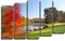 Модульная картина "Красивая осень"