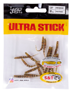 Слаги съедобные искусственные LJ Pro Series ULTRA STICK 1,4in (03.50)/PA03 18шт.