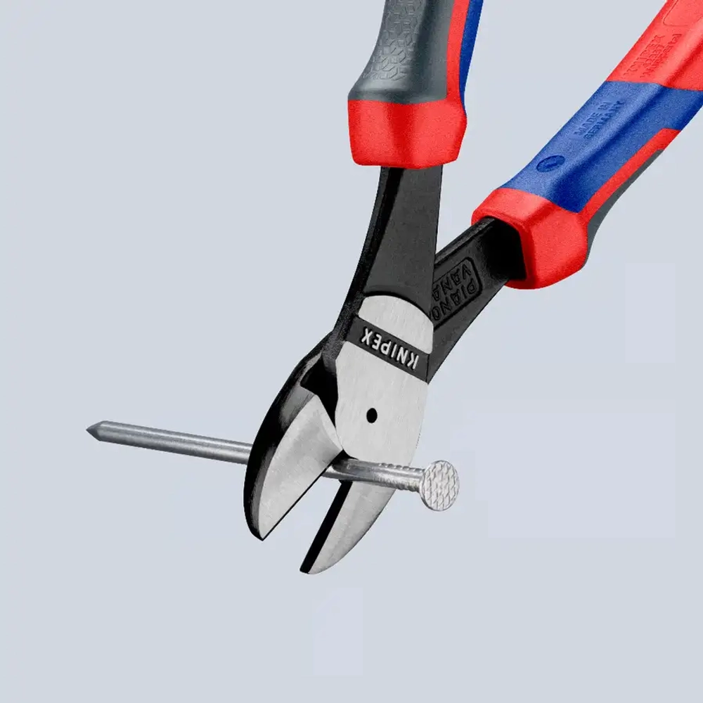 Кусачки боковые особой мощности черненые 200 мм Knipex 74 02 200