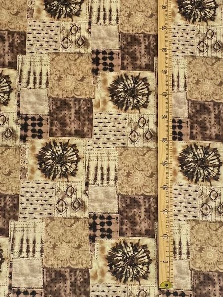 БОРО КОРИЧНЕВО-БЕЖЕВЫЙ, 100% ХЛОПОК 6