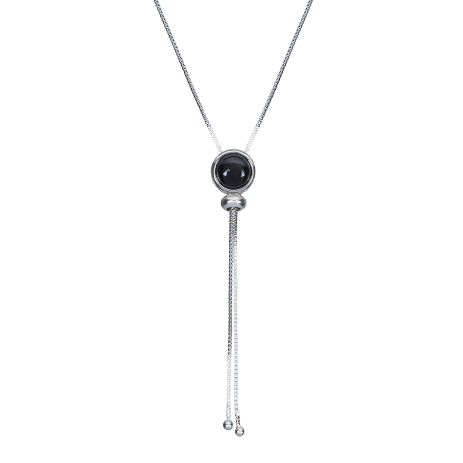 Колье Possebon Agata Preto B0476.4 S