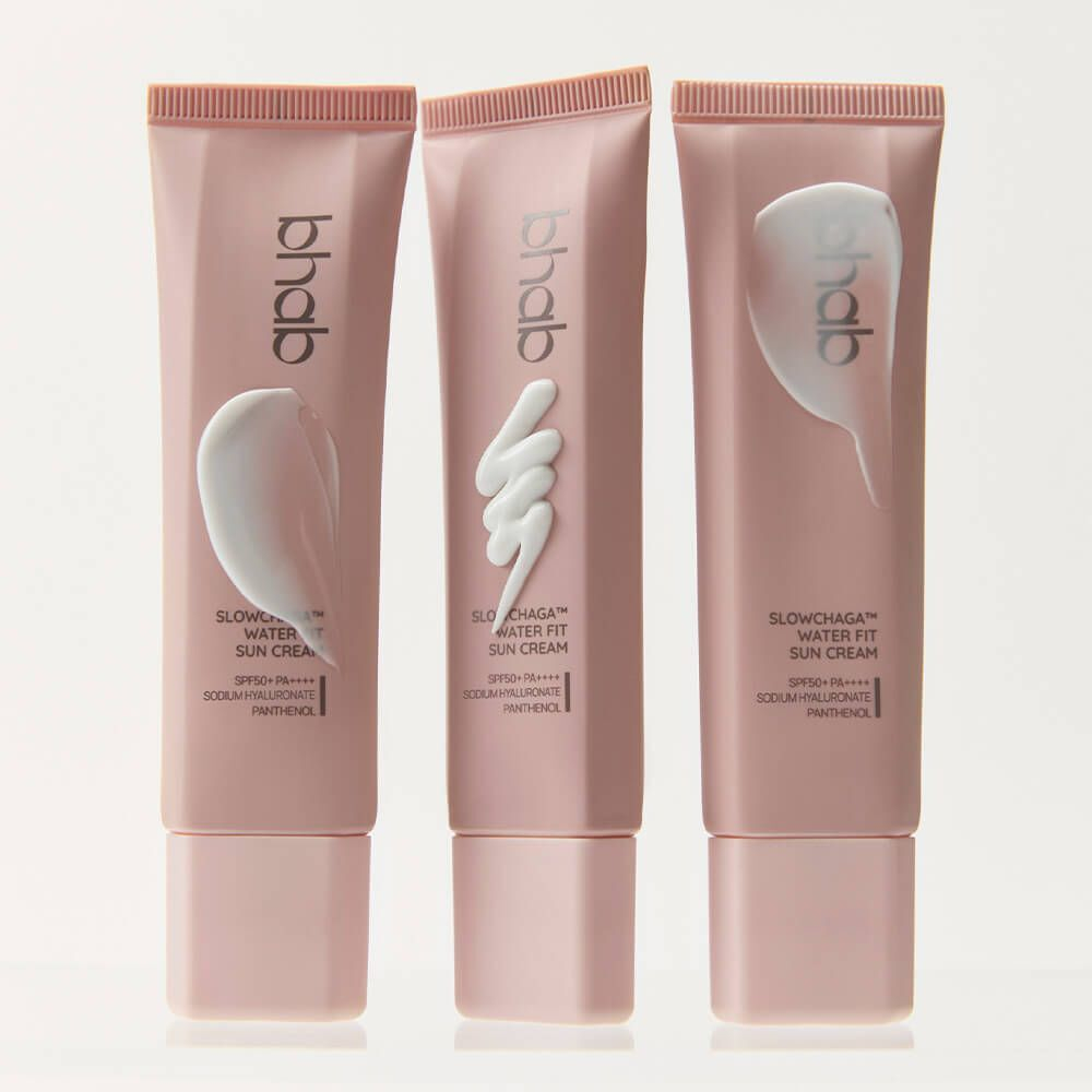 bhab Slowchaga Water Fit Sun Cream SPF50+ PA+++ солнцезащитный крем с экстрактом гриба чага
