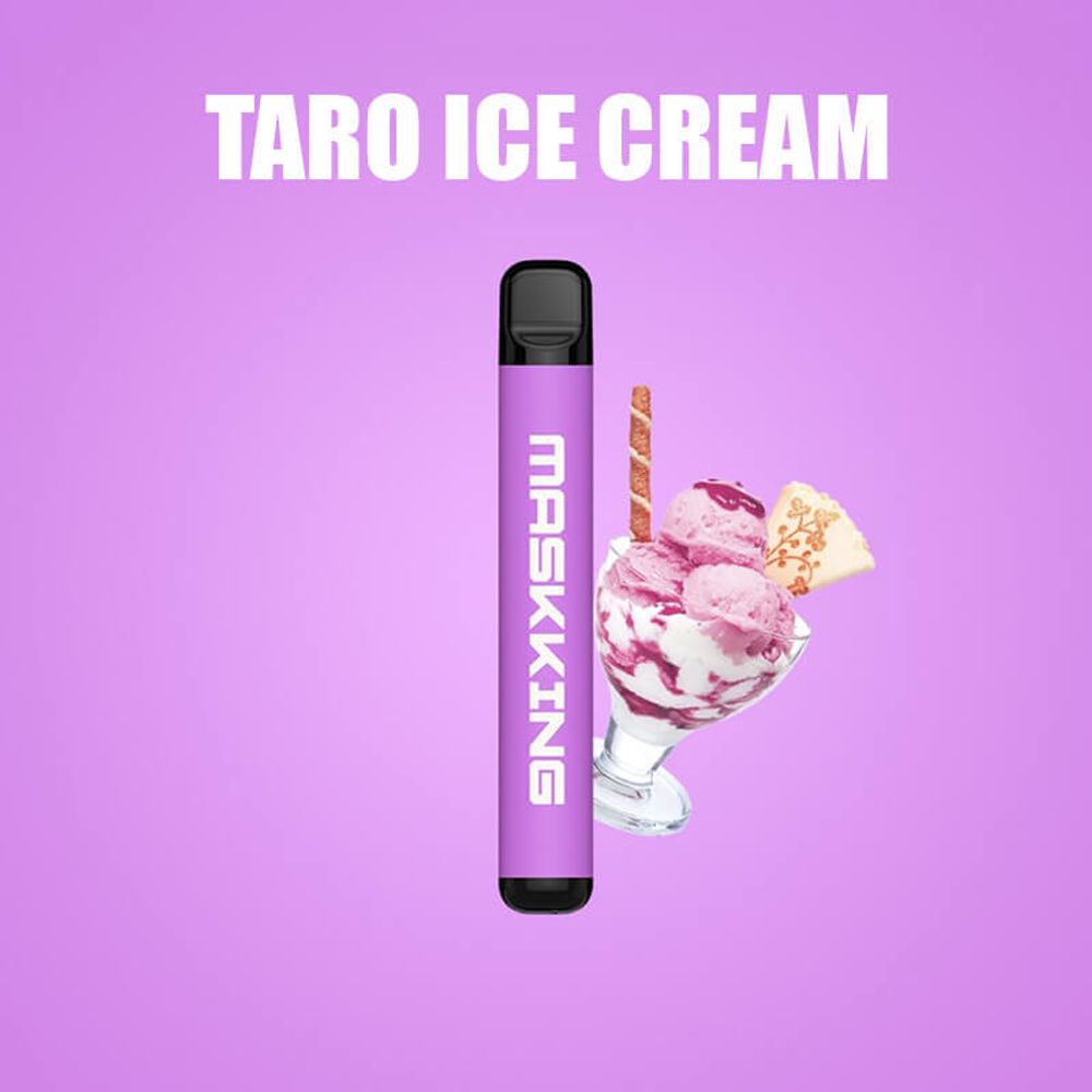 Одноразовая электронная сигарета Maskking High 2.0 - Taro Ice Cream (Таро) 450 тяг