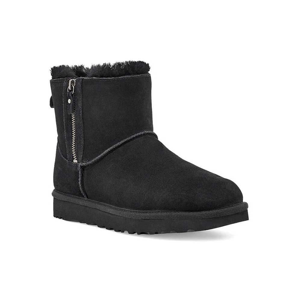 Сапоги UGG CLASSIC MINI Double Zip, 1118853-BLK
