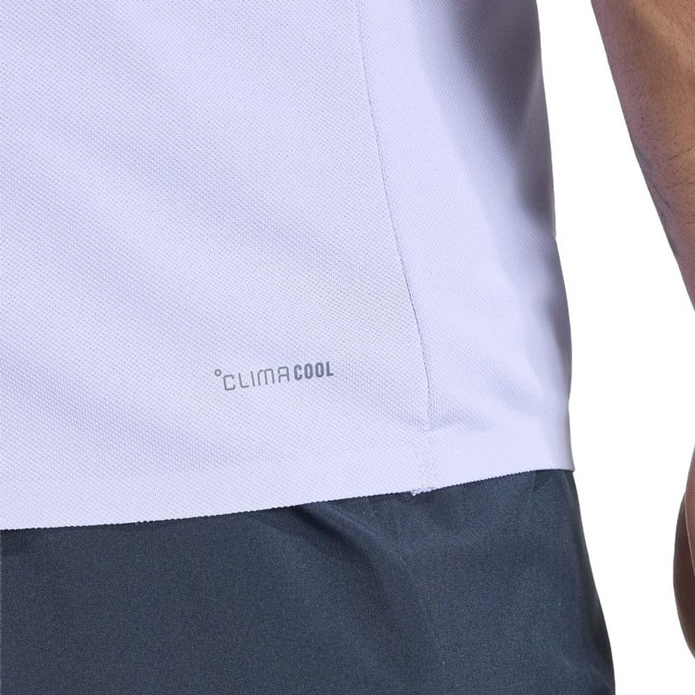 Мужская теннисная футболка Adidas Sleeveless - violet tone