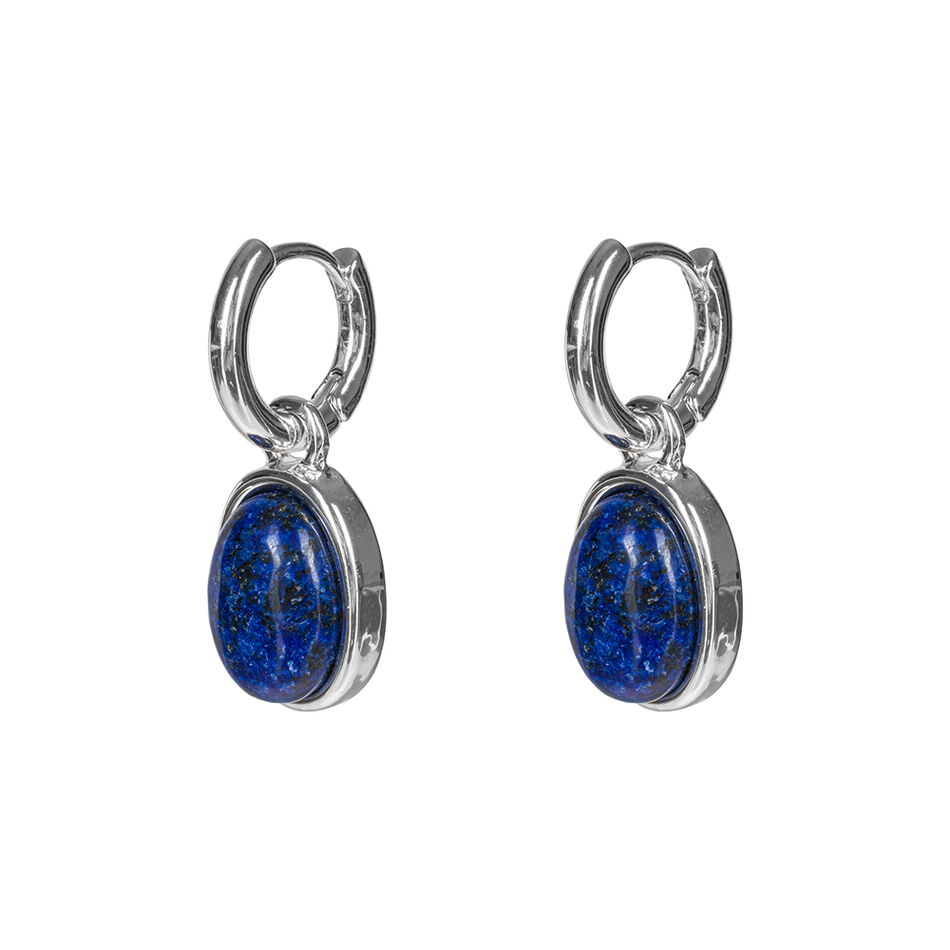 Серьги Fiore Luna NATURAL LAPIS LE1200 BL/S