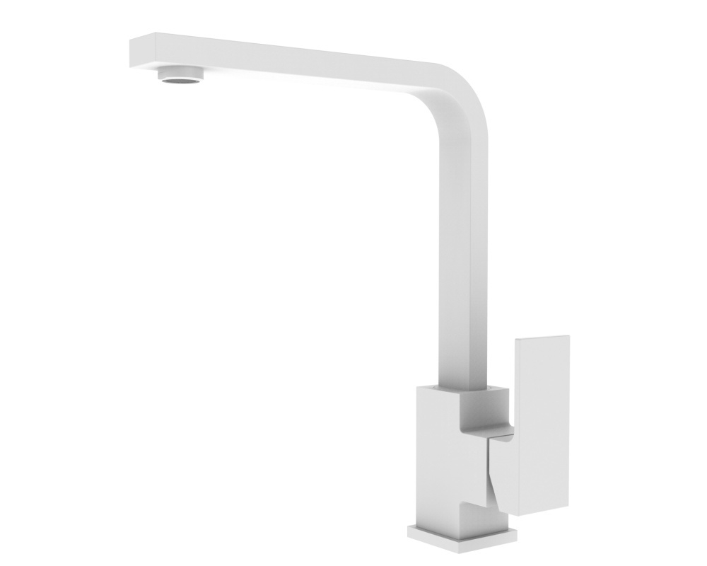 393521-F Смеситель од. для кухни выс. (БЕЛЫЙ)  ViEiR (10/1шт)