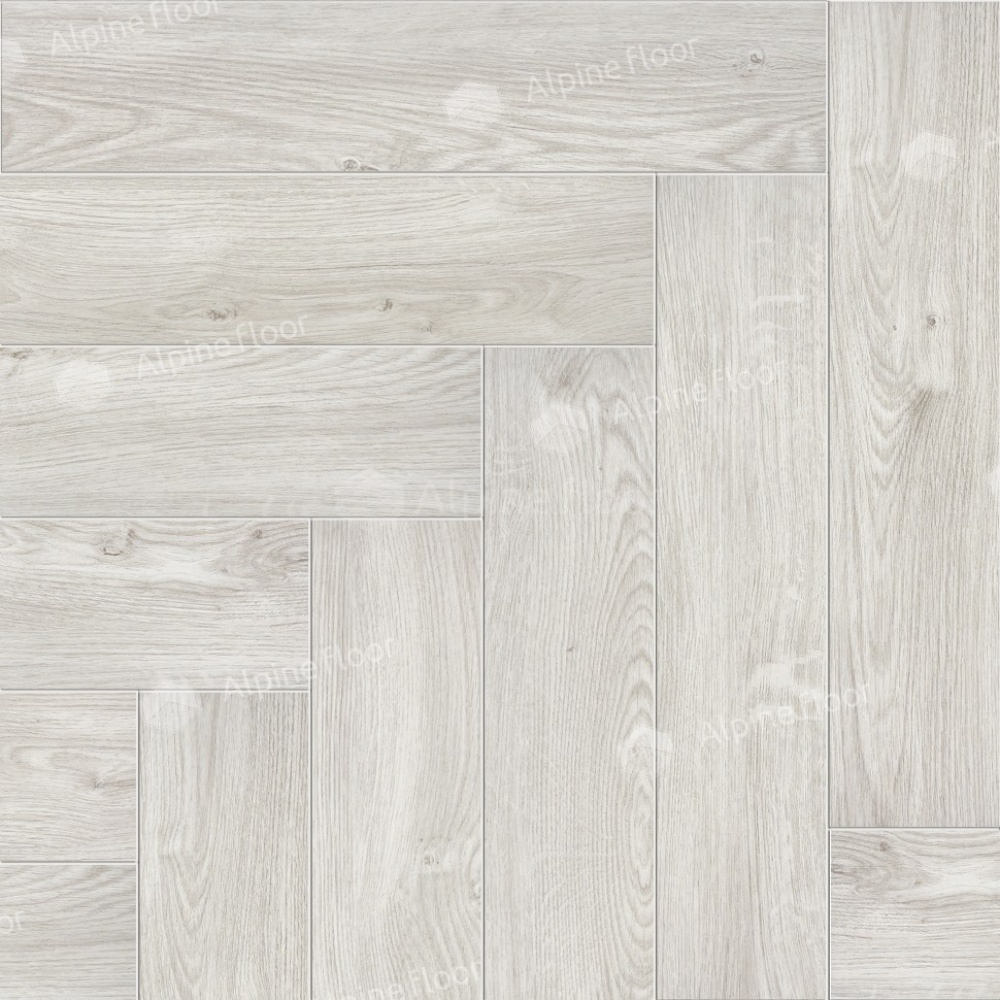 Кварцвиниловая плитка Alpine Floor Parquet LVT ECO 16-11 Снежный