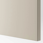Стеллаж - IKEA BESTÅ/BESTA, 120x42x38 см, белый/серо-бежевый, БЕСТО ИКЕА