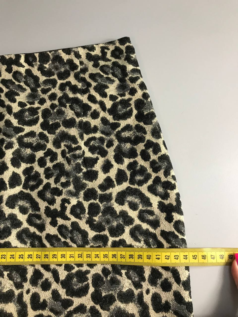 Юбка Cristina Gavioli со стильным принтом, маркировка 38, визуально 44 размер