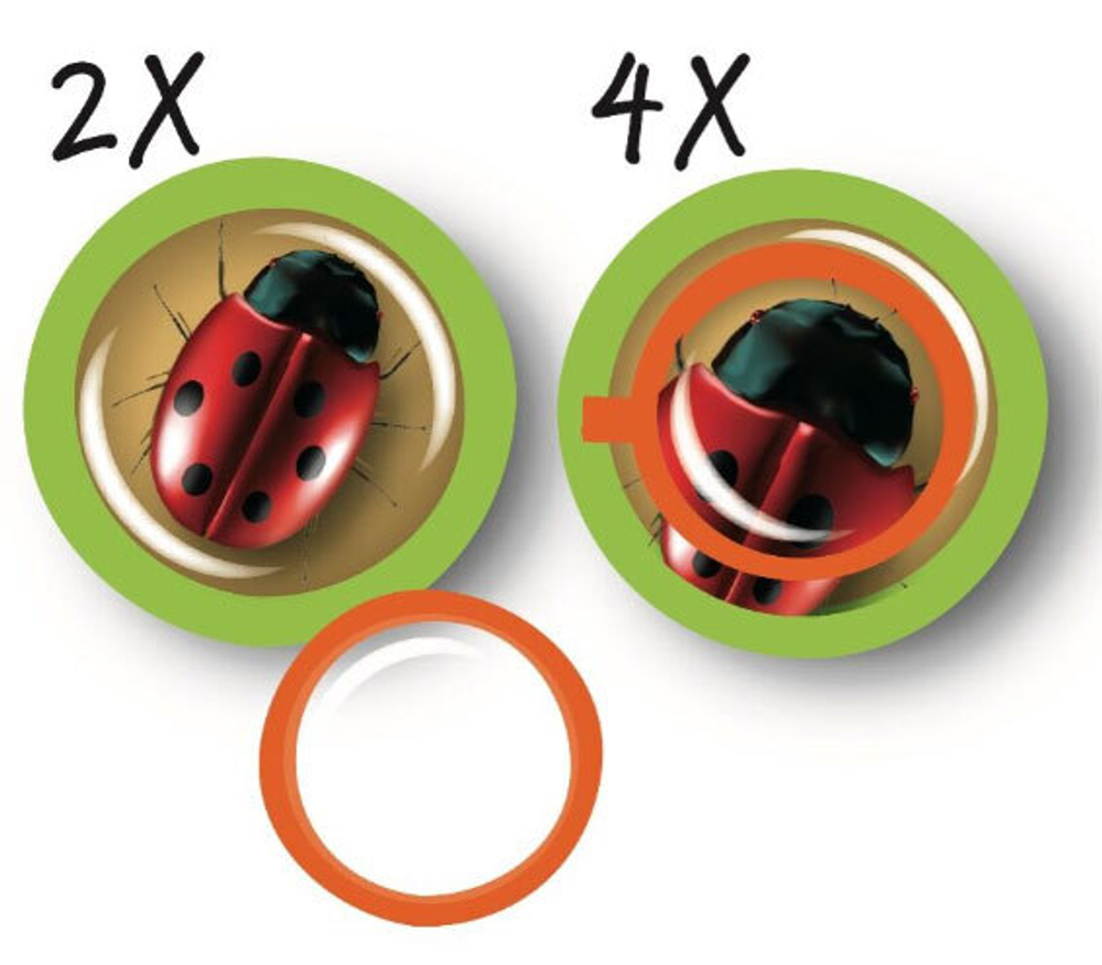 Банка для насекомых Navir с лупой 2x/4x и пинцетом - фото 2