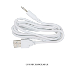 Лиловый вибратор-ротатор 19,6см с клиторальным отростком Pretty Love Ternence BI-014620