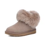 Сапоги UGG Classic Mini Fluff Collar, 1112491-CRBO