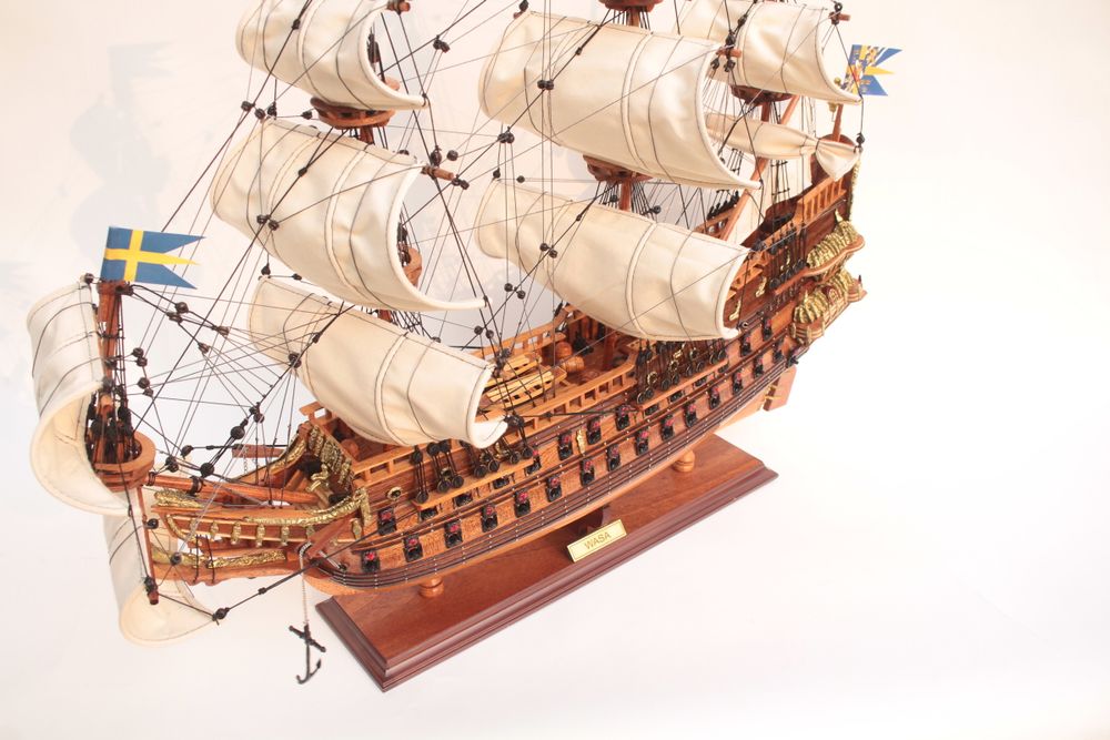 Van Der Heijden Модель парусника Wasa, Швеция