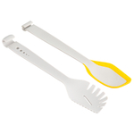 Щипцы кухонные многофункциональные synn, 28,5 см, светло-серые/желтые