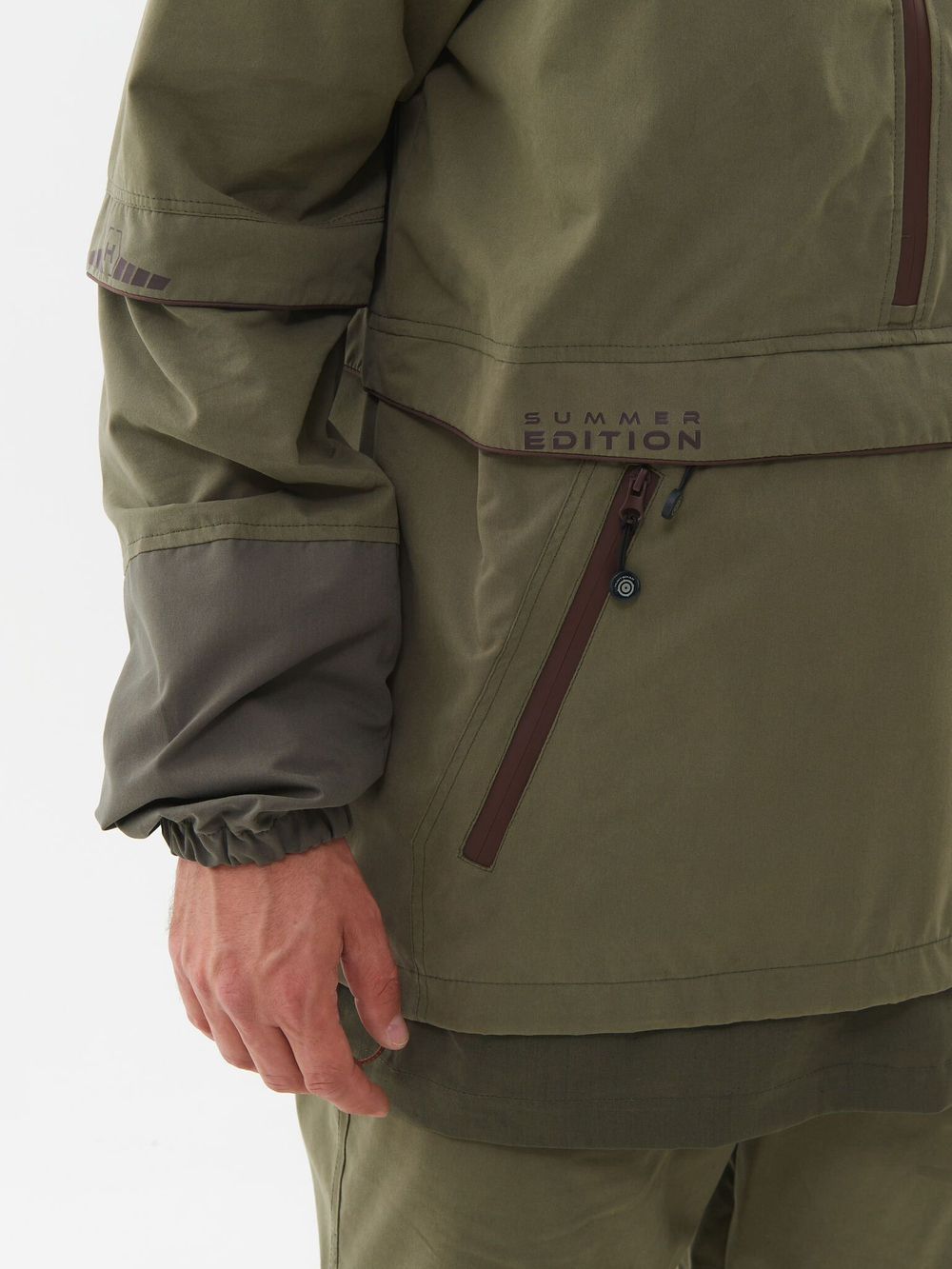 Костюм летний Антигнус-Премиум ткань Ravena Peach Wash цвет Хаки