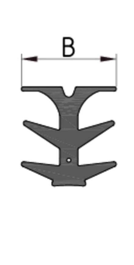 Профильное уплотнение АКВАСТОП МАСТЕРШОВ, м.п.