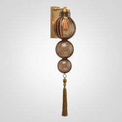 Бра Heathfield Lighting - Medina Wall Brass/Amber By Imperiumloft