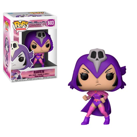 Фигурка Funko POP! TV Teen Titans Go the Night Begins To Shine Raven (603) 28672 / Фигурка Фанко ПОП! по мотивам мультисериала "Юные титаны" Рейвен