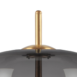 804918 Настольная лампа CUPOLA LED 9W 450LM ЗОЛОТО/ДЫМЧАТЫЙ 3000K