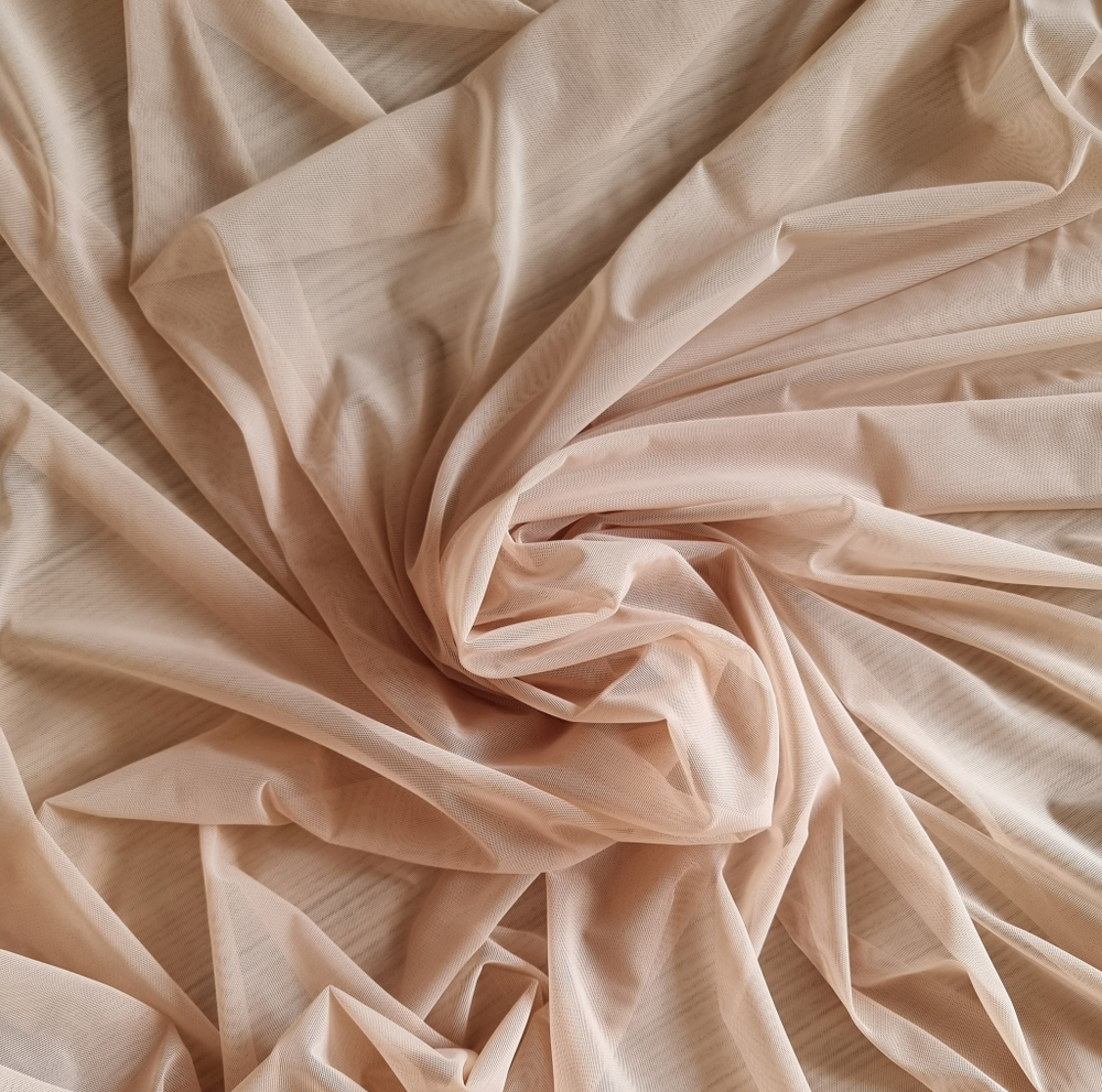 Сетка эластичная телесная С103 (0,1 м)