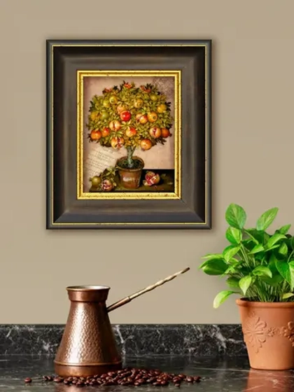 Картина настенная интерьерная в багетной раме 20*23 см