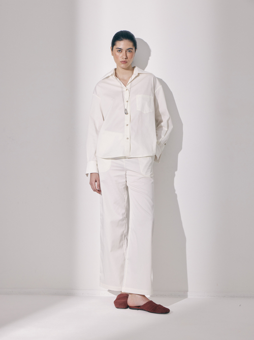 Брюки Harlow pants in Ivory