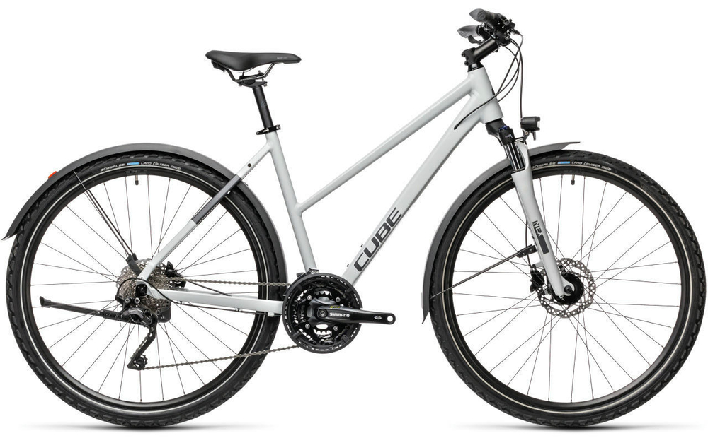 Женский велосипед Cube Nature Pro Allroad Trapeze (2021)