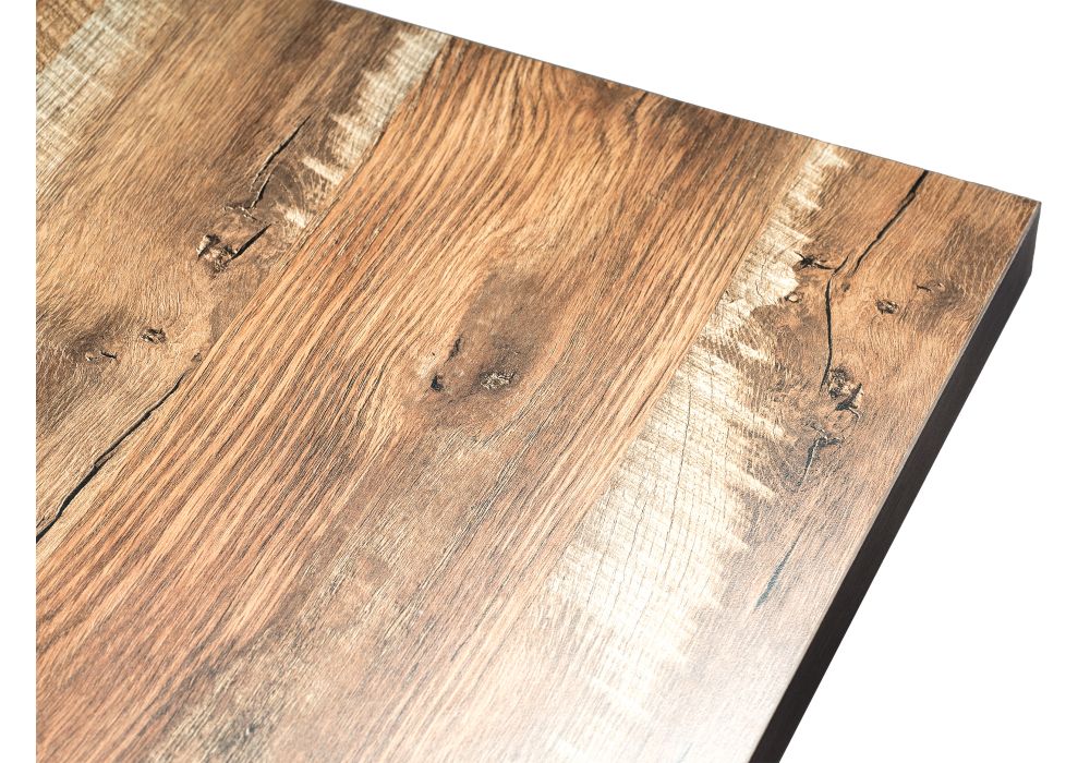 Стол Дэй 110х70х67 дуб юкон / черный