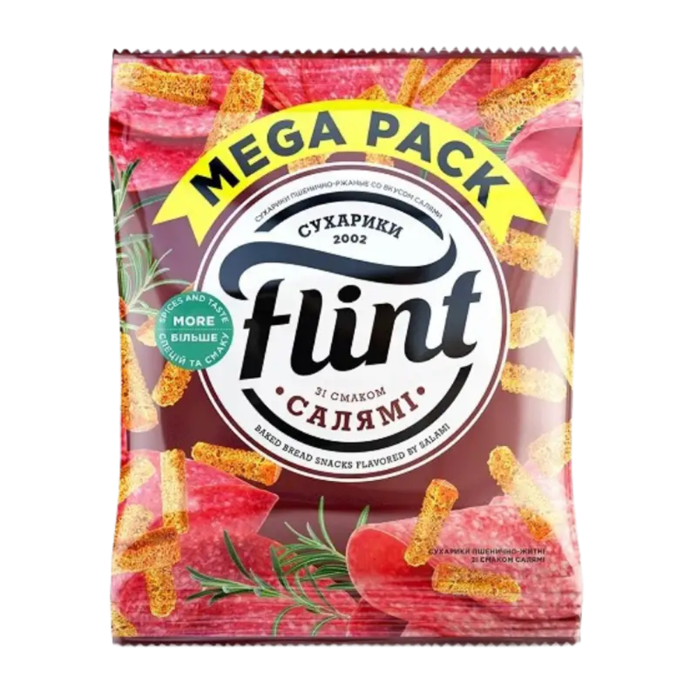 Сухарики Flint Салями 100 гр