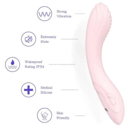 Вибратор для точки G с гибким корпусом - DryWell G-Spot