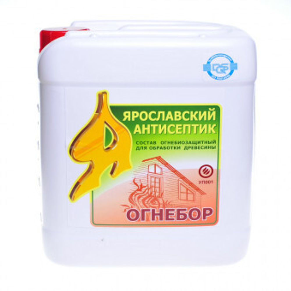 БИООГНЕЗАЩИТНЫЙ СОСТАВ "ОГНЕБОР" (тонированный) 10Л.