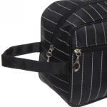 Косметичка «Classic style», цвет черный, 25*15*9см