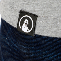 Мужское теннисное поло Quiet Please Happy Slam T-Shirt Men - Grey, Multicoloured