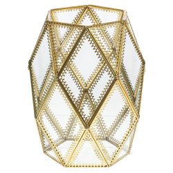 GAEM Ваза для искусственных цветов, L16 W16 H22 см