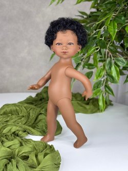 Кукла для девочки виниловая 34см Марко без одежды (022366W)