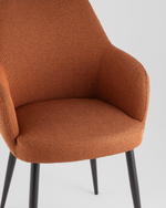 Стул обеденный Katys терракот елочка