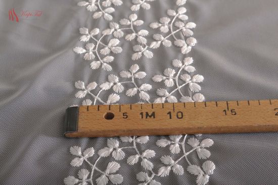 Тюль сетка PetiteX2 (тёплый белый)