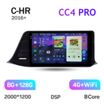 Teyes CC4 Pro 9" для Toyota C-HR 2016+ (прав)