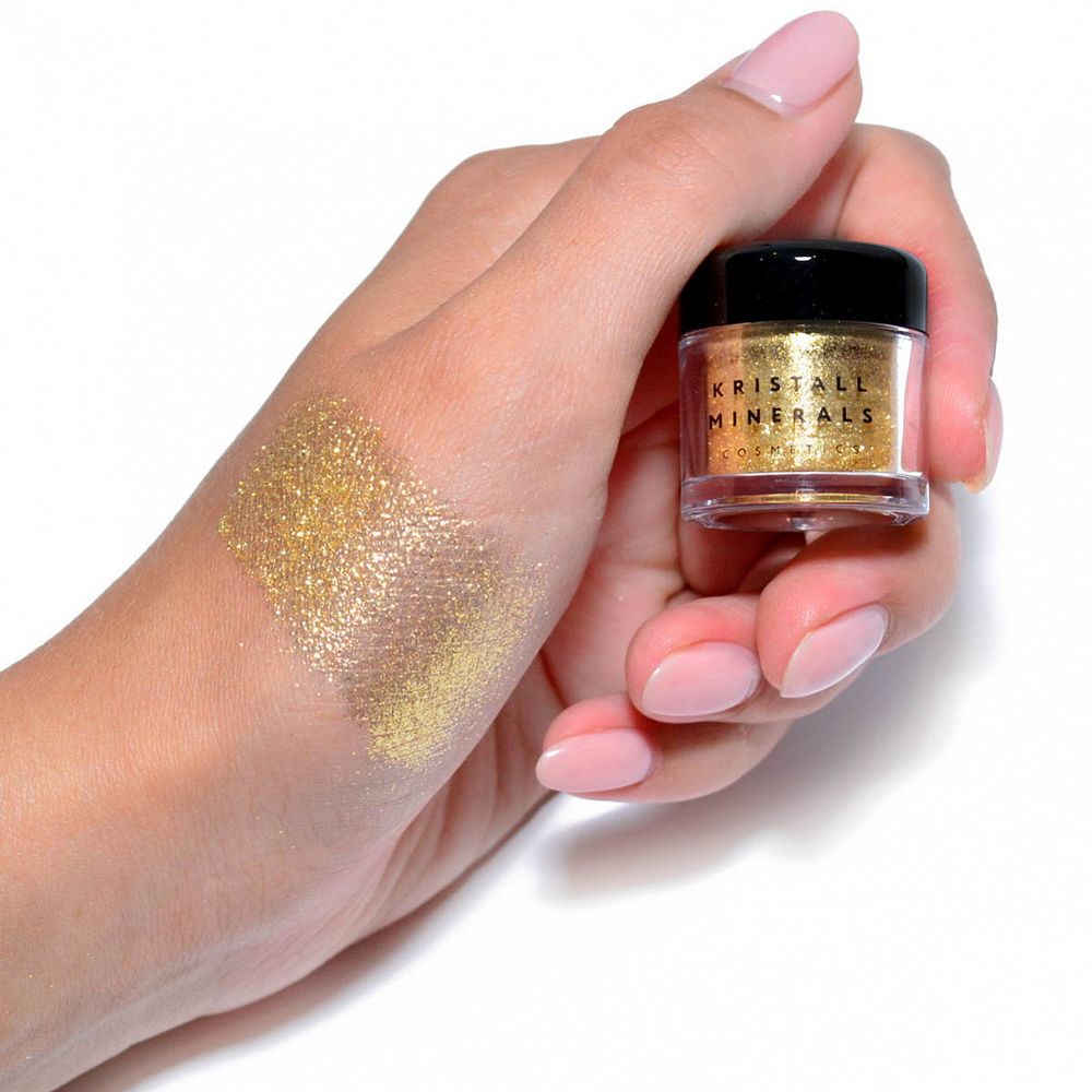 Пигмент Глиттер Моноцвет Р046 Эльфийская корона 1 г (Kristall Minerals Cosmetics)