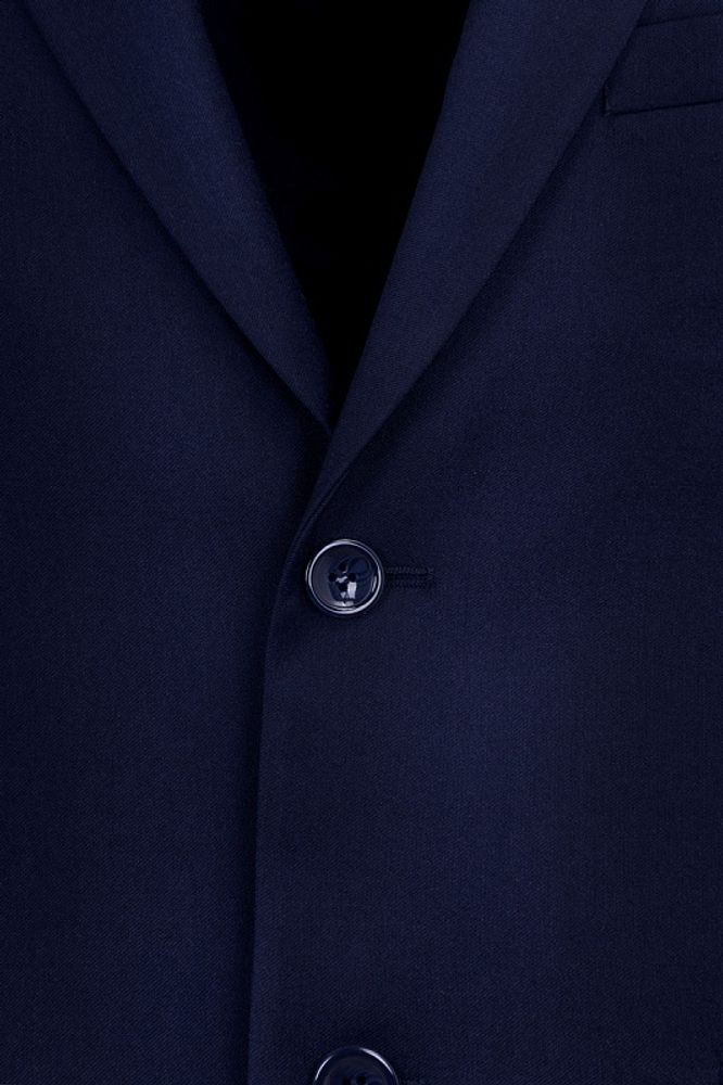 Синий костюм приталенного кроя STENSER вискоза/полиэстер
