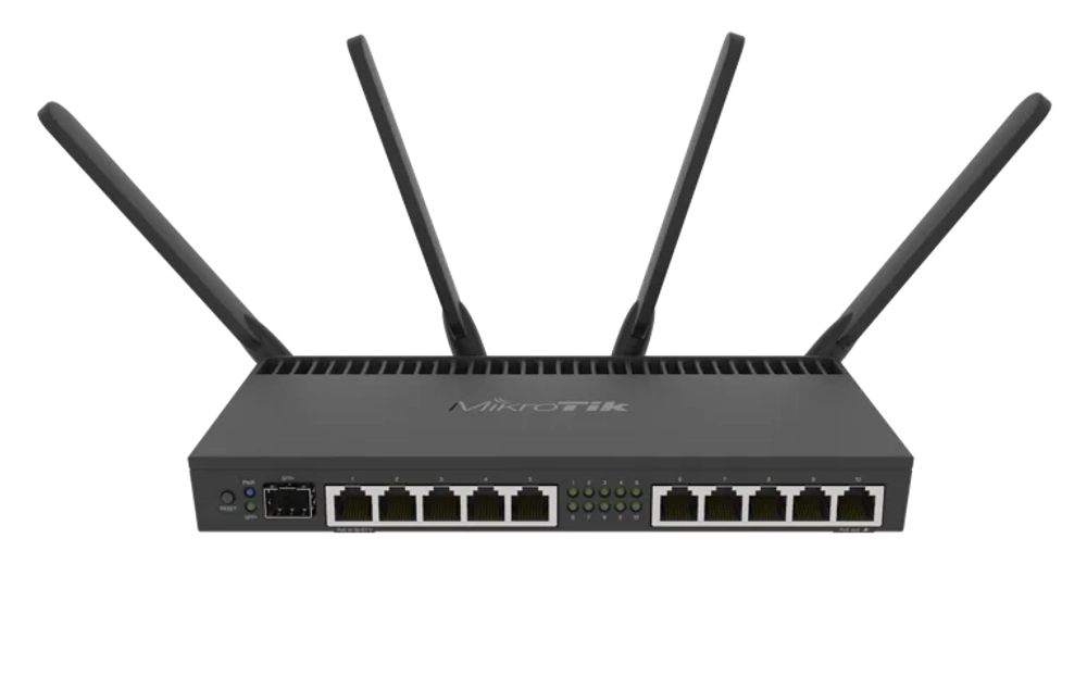 MikroTik RB4011iGS+5HacQ2HnD-IN Wi-Fi 5 маршрутизатор