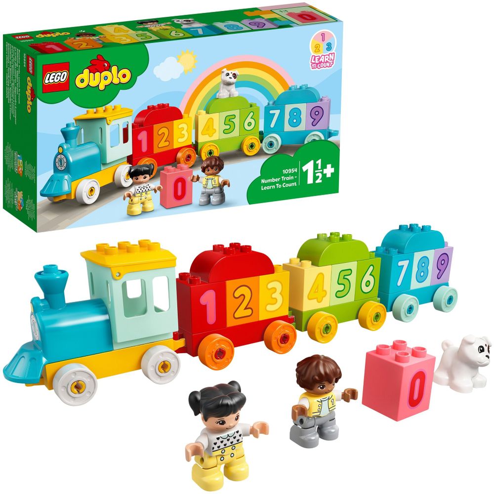 Конструктор LEGO Duplo 10954 Поезд с цифрами